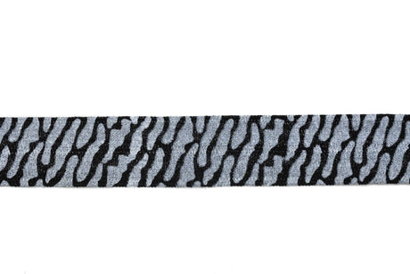 Fold-Over Elastic Trim Pink Leopard 0.63"