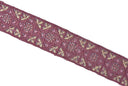 Embroidered Indian Trim 1.25" Assorted Colors