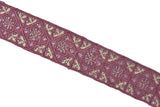 Embroidered Indian Trim 1.25" Assorted Colors