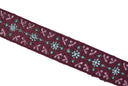 Embroidered Indian Trim 1.25" Assorted Colors