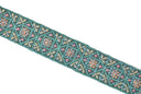 Embroidered Indian Trim 1.25" Assorted Colors