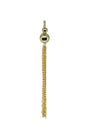 Tassel Charm Metallic Gold