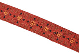 Embroidered Indian Trim 1.25" Assorted Colors