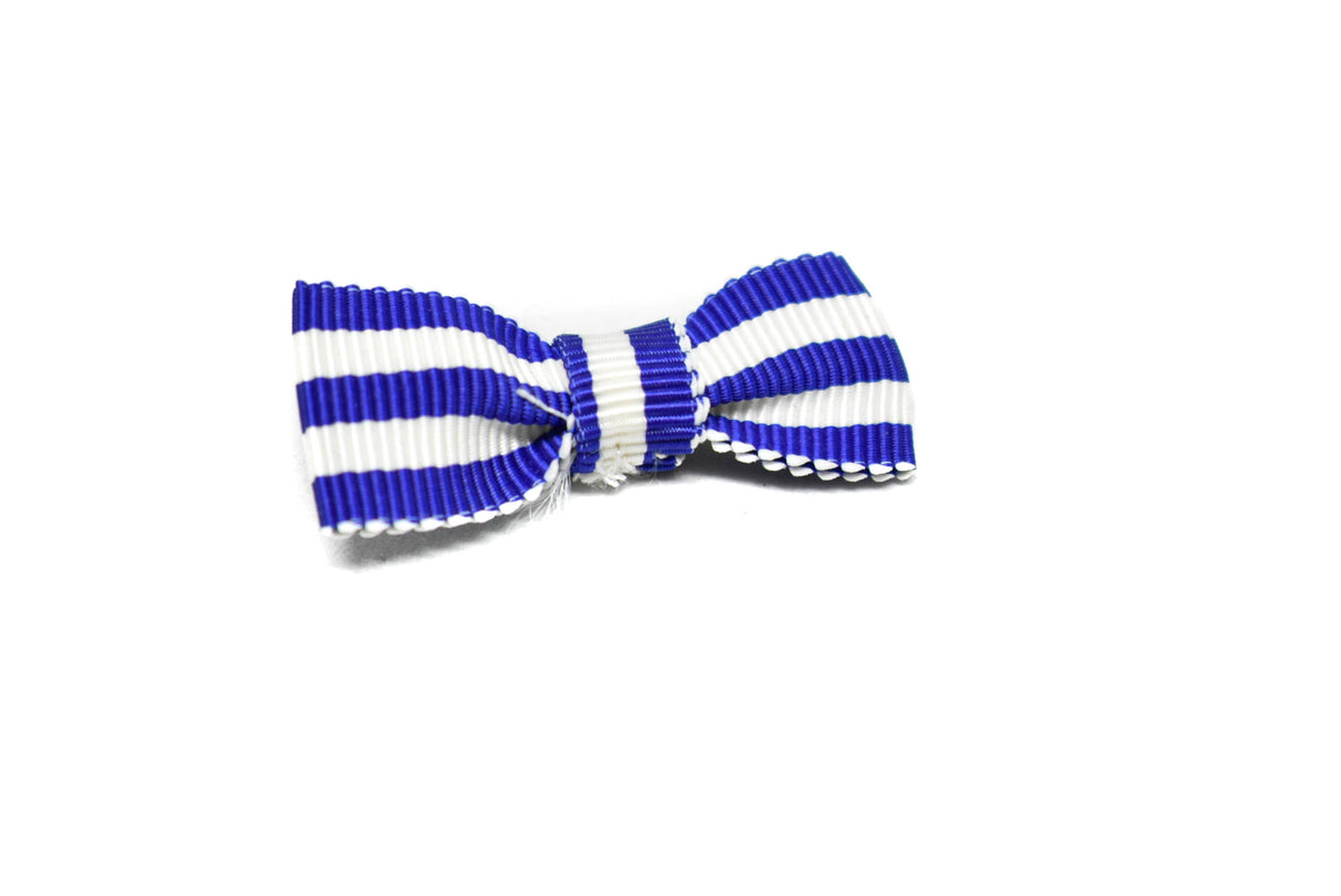 Mini Striped Bow 1.50 x .75