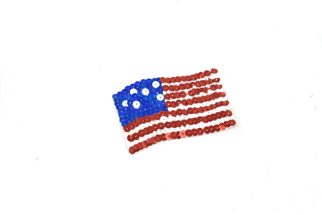 Applique Patch American Flag Peace Sign