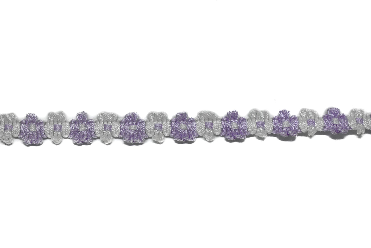 Floral Braided Gimp Trim 5/8" Two-Tone