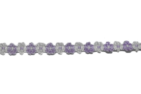 Floral Braided Gimp Trim 5/8" Two-Tone