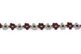 Floral Braided Gimp Trim 5/8" Two-Tone