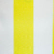 Yellow White Stripe Canvas Waterproof Outdoor Fabric