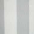 Light Gray Ivory Stripe Canvas Waterproof Outdoor Fabric,