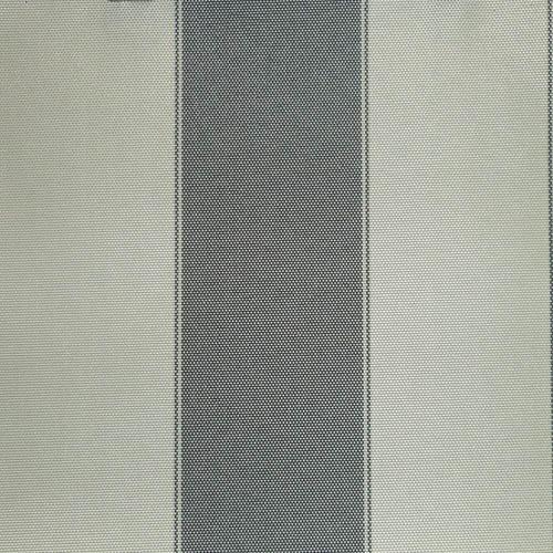 Dark Gray Light Gray Stripe Canvas Waterproof Outdoor Fabric