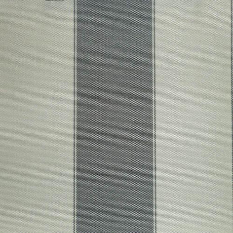 Dark Gray Light Gray Stripe Canvas Waterproof Outdoor Fabric