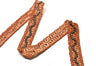 Rhinestone Trim Raffia 1" Yard