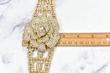 Gold Rhinestone Buckles