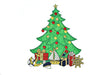 Christmas Tree Iron-On Applique