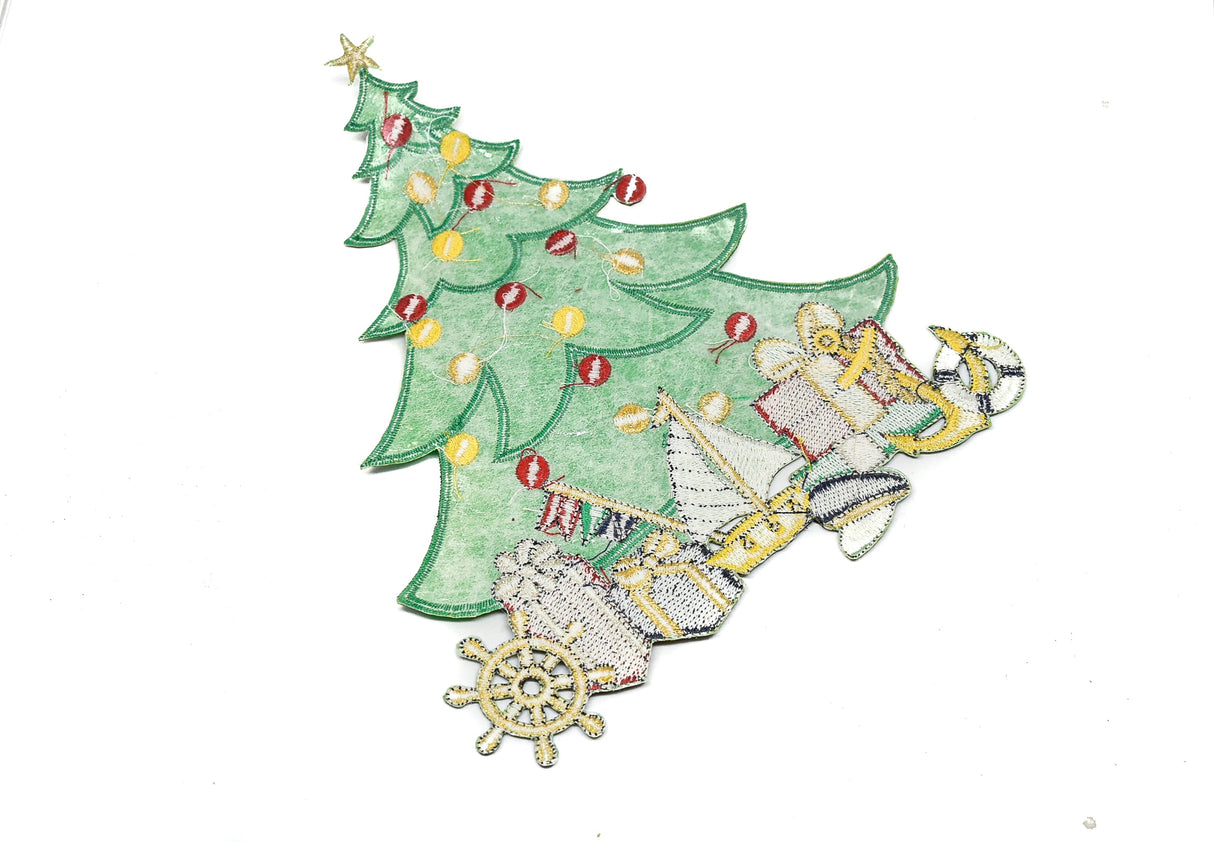 Christmas Tree Iron-On Applique