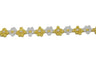 Floral Braided Gimp Trim 5/8" Two-Tone