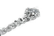Sequins Trim Metallic Silver Wavy 0.90"