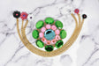 Floral Buckle with Daisy Chained Charms