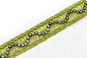 Rhinestone Trim Raffia 1" Yard