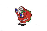 Embroidered Iron-On Santa Claus Patch 2.50 x 3.50