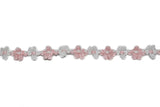 Floral Braided Gimp Trim 5/8" Two-Tone
