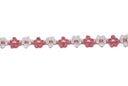 Floral Braided Gimp Trim 5/8" Two-Tone
