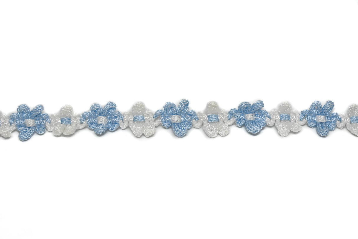 Floral Braided Gimp Trim 5/8" Two-Tone