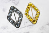 Ribbon Slider Buckles Diamond Gemstone