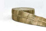 Raffia Straw Trim Green 2.75"