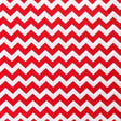 1/2″ Half Inch Chevron Red and White Poly Cotton Fabric
