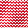 Poly Cotton Chevron Fabric Half Inch Print