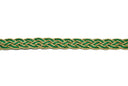 Braided Gimp Trim Metallic Two-Tone 1/2"