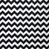 Poly Cotton Chevron Fabric Half Inch Print