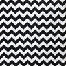 Poly Cotton Chevron Fabric Half Inch Print
