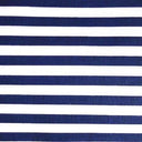 Poly Cotton Stripe Print Fabric 1/2 Inch