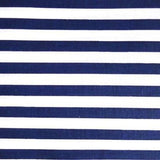 Half Inch Stripe Print Poly Cotton Fabric - Poly Cotton Fabric, Half-Inch Stripe, 59" Width (1 Yard)