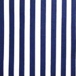 1″ One Inch Navy Blue and White Stripes Poly Cotton Fabric