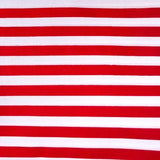 Poly Cotton Stripe Print Fabric 1/2 Inch