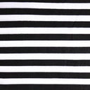 Poly Cotton Stripe Print Fabric 1/2 Inch