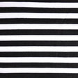 Half Inch Stripe Print Poly Cotton Fabric - Poly Cotton Fabric, Half-Inch Stripe, 59" Width (1 Yard)