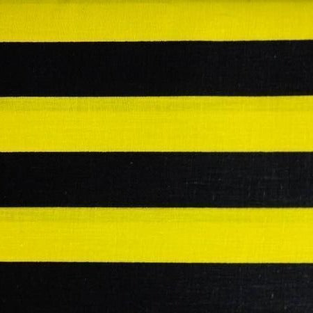 Poly Cotton Stripe Print Fabric 1 Inch