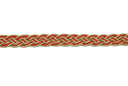 Braided Gimp Trim Metallic Two-Tone 1/2"
