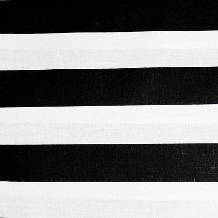 Poly Cotton Stripe Print Fabric 1 Inch
