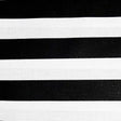 One Inch Stripe Print Poly Cotton Fabric - Poly Cotton Fabric, One Inch Stripe Pattern, 59" Width (1 Yard)