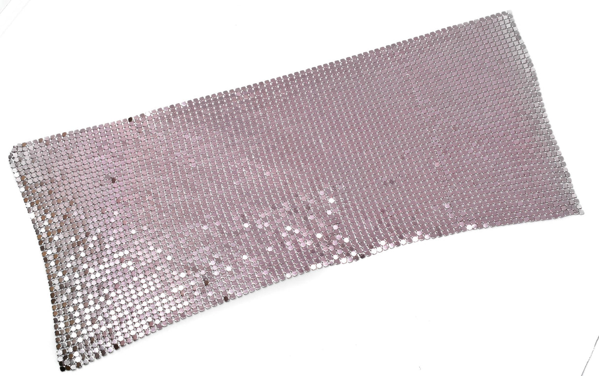 Metal Mesh Fabric Decorative Gold 11 x 5