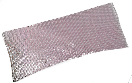 Metal Mesh Fabric Decorative Gold 11 x 5