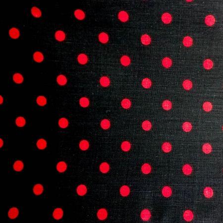 Poly Cotton Small Polka Dot Print Fabric