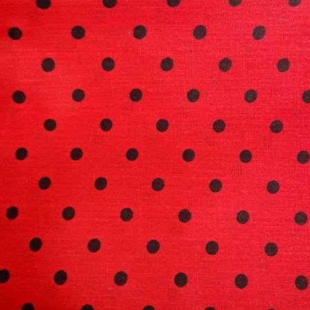 Poly Cotton Small Polka Dot Print Fabric