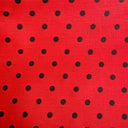 Poly Cotton Small Polka Dot Print Fabric